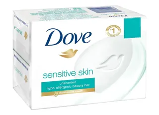 Dove Hypoallergenic Moisturizing Soap Bars, 4x90g