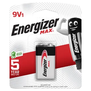 Energizer Max 9V1 Alkaline Batteries, 1 Piece