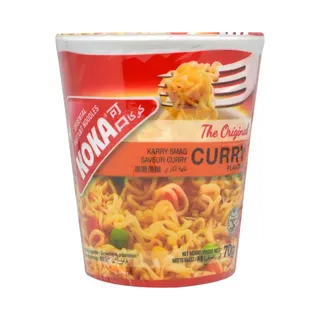 Koka Oriental Instant Noodles Cups Curry 70 g