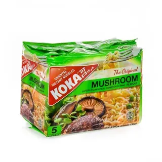Koka Oriental Mushroom Instant Noodles, 5x85g