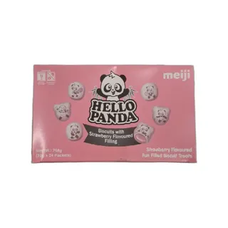 Hello-Panda Strawberry 35 G X 24 Pcs