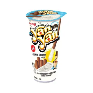 Meiji Yan Yan Biscuits Cookies & Cream Flavor, 44g