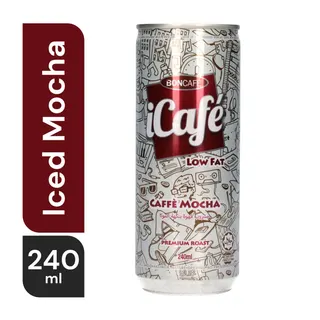 Boncafe Icafe Iced Mocha Low Fat Drink 240 ml