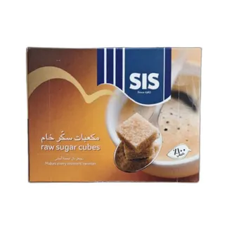 Sis 100% Natural Raw Sugar Cubes, 500g