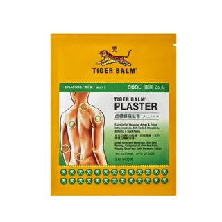 Tiger Balm Cool Plaster, 7x10cm, 2 Pieces