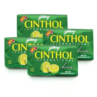 Cinthol Soap Lemon, 4x175g