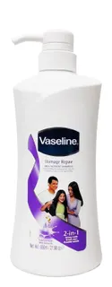Vaseline 2-in-1 Milk Nutrient Shampoo, 650ml