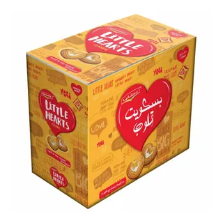 Britannia Little Hearts Biscuits, 10x50.5g