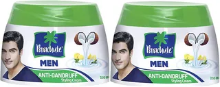 Parachute Advanced Men Anti-Dandruff Hair Cream, 2x140ml