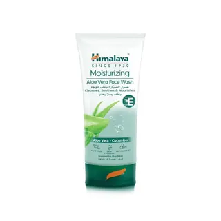 Himalaya Herbals Gentle Hydrating Face Wash with Aloe Vera & Cucumber for Normal to Dry Skin, 150ml