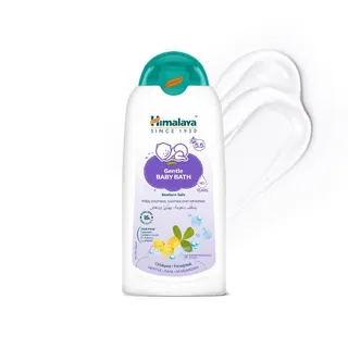 Himalaya Gentle Baby Bath with Chickpea & Green Gram Extracts, 400ml