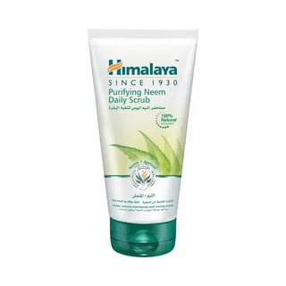 Himalaya Purifying Facial Scrub with Neem & Apricot for Normal to Oily Skin, 150ml