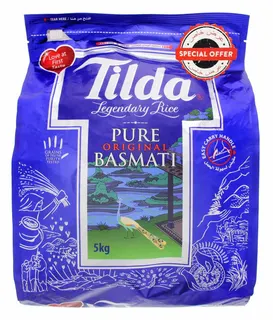 Tilda Pure Original Basmati Rice, 5kg