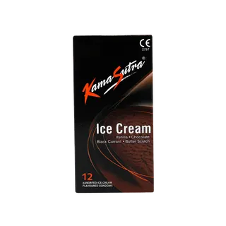 Kamasutra Assorted Ice Cream Condoms 12s