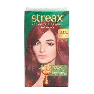 Streax Hair Colour Cream - 5.66 Cinnamon Red 100g