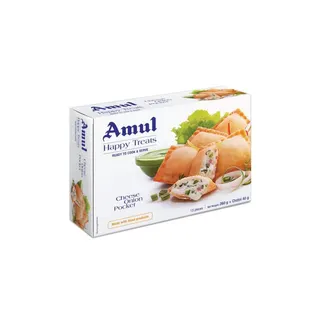 AMUL CHEESE ONION POCKETS 300 GM