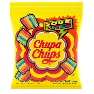 Chupa Chups Sour Bites 12X90 G