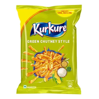 Kurkure Green Chutney Style Potato Chips, 75g