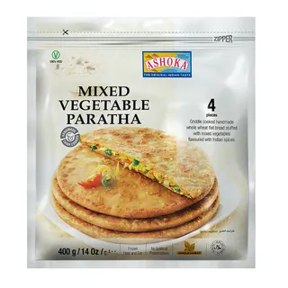 Ashoka Mix Vegetable Paratha, India, 400g