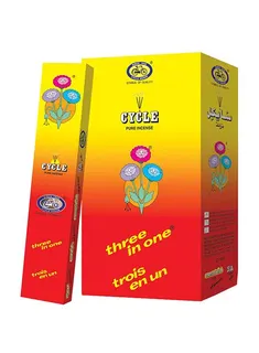 Cycle Three in One Incense Sticks, 12 Pieces