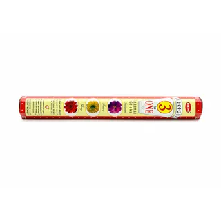 Hem 3-In-1 Incense Sticks Hexa Pack 30g