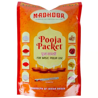 Madhoor Pooja Packet, 25 Pieces