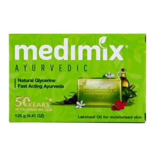 Medimix Ayurvedic Glycerine Lakshadi Oil Soap, 125g