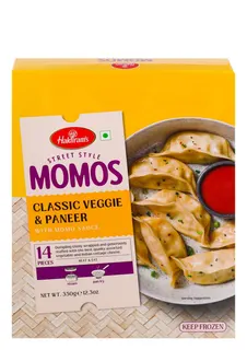 Haldiram's Street Style Veggie & Paneer Momos, 350g