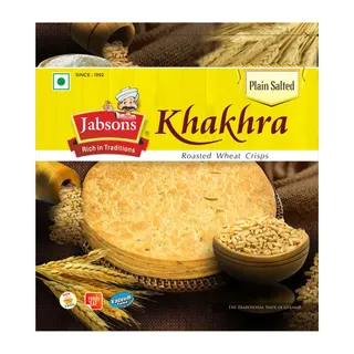 Jabsons Khakhra Plain Salted, 180g