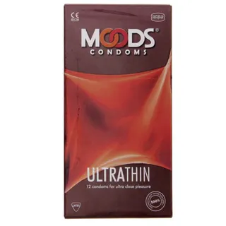 Moods Ultra Thin Condoms, 12 Pieces