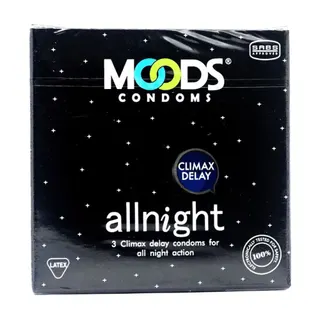 Moods All Night Condoms, 3 Pieces
