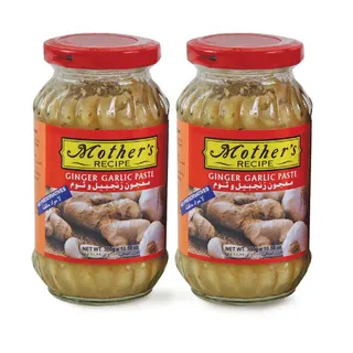 Mother Recipe Ginger Garlic Paste 300 G X 2 Pcs