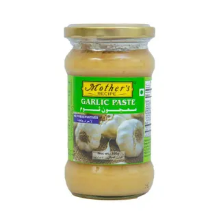 Mother's Recipe Garlic Paste Glass Jar, 300g