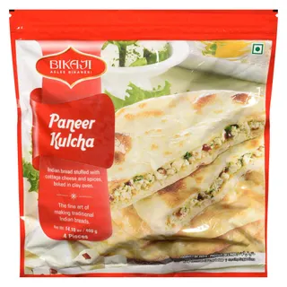Bikaji Paneer Kulcha 4 Pieces, 400g