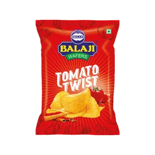 Balaji Potato Wafers - Tomato Twist, India, 135g
