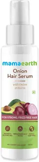 MamaEarth Onion Hair Serum With Onion & Biotin For Strong, Frizz-Free Hair 100 ml