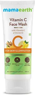 Mamaearth Vitamin C Facial Wash with Turmeric, 100ml