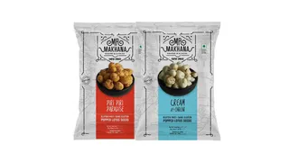 Mr Makhana Popped Lotus Seeds Assorted Super Snack, 2x75g