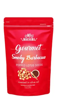Mr.Makhana Smoky Barbecue Roasted Lotus Seeds, 50g