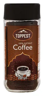 Toppest 100% Instant Coffee, 200g