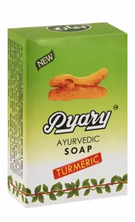 Pyary Ayurvedic Turmeric Soap Bar, 75g