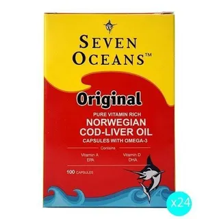 Seven Oceans Cod Liver Oil Cap 100S