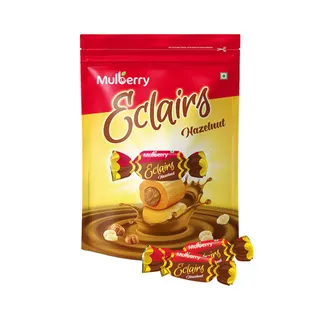Mulberry Eclairs Hazelnut Toffee 500Gm