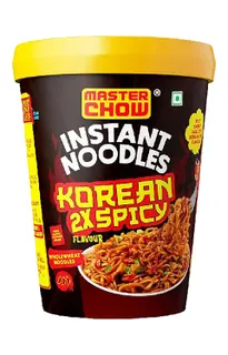 Master Chow Korean Spicy Whole Wheat Noodles, 100g