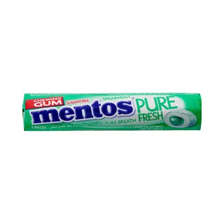 Mentos Chewing Gum Pure Fresh Spearmint, 24g
