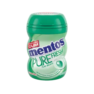 Mentos Pure Fresh Spearmint Sugar Free Chewing Gum, 17.5g