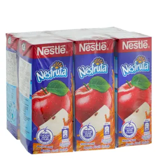 Nestle Nesfruta Apple Juice Reduced Calorie, 6x200ml