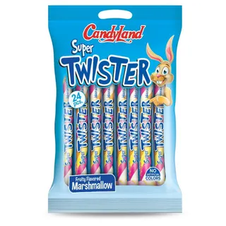 Candyland Super Twister Marshmallow Pack, 24x16g