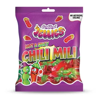 Candyland Chili Mili Hot n Spicy Jelly, 80g