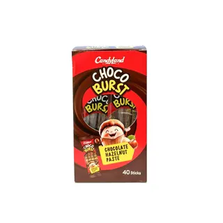 Candyland Choco Burst Chocolate Hazelnut Paste, 10x40 Sticks